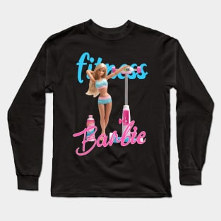 Fitness Barbie Vintage T-shirt 05 Long Sleeve T-Shirt